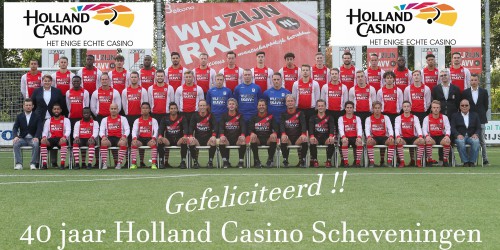 maatschappelijk partner Holland Casino Scheveningen 40 jaar !!